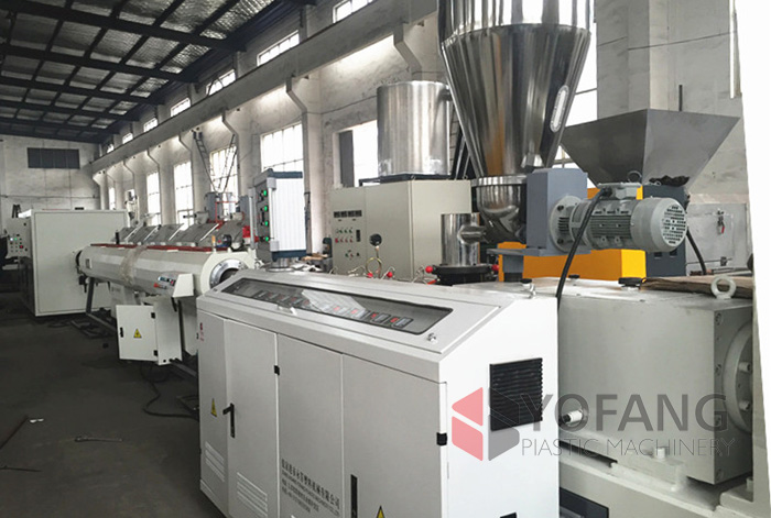 PVC pipe production line