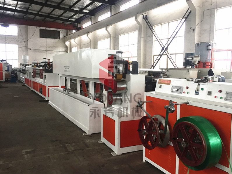 PET baling belt production line