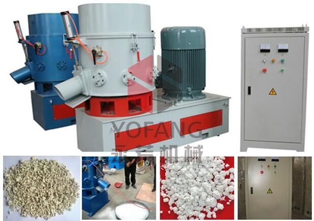 Plastic pellet machine